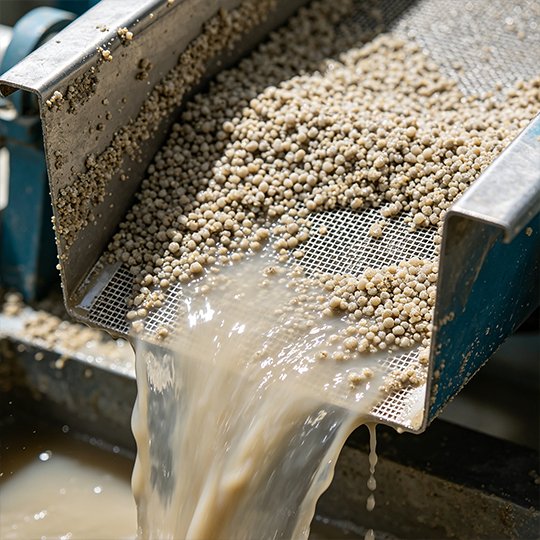 5.Dual-flow control protects components during slurry cut-off and adjusts separation precision for thick slurries.