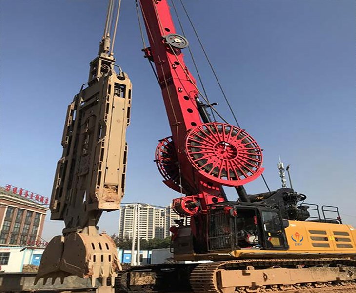 BVEM Diaphragm Wall Grab | Intelligent Onsite & Remote Control
