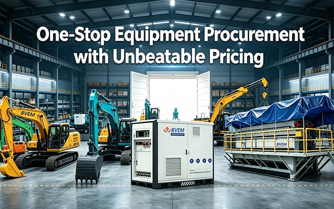 BVEM Medium Excavator | One-stop Engineering Solutions