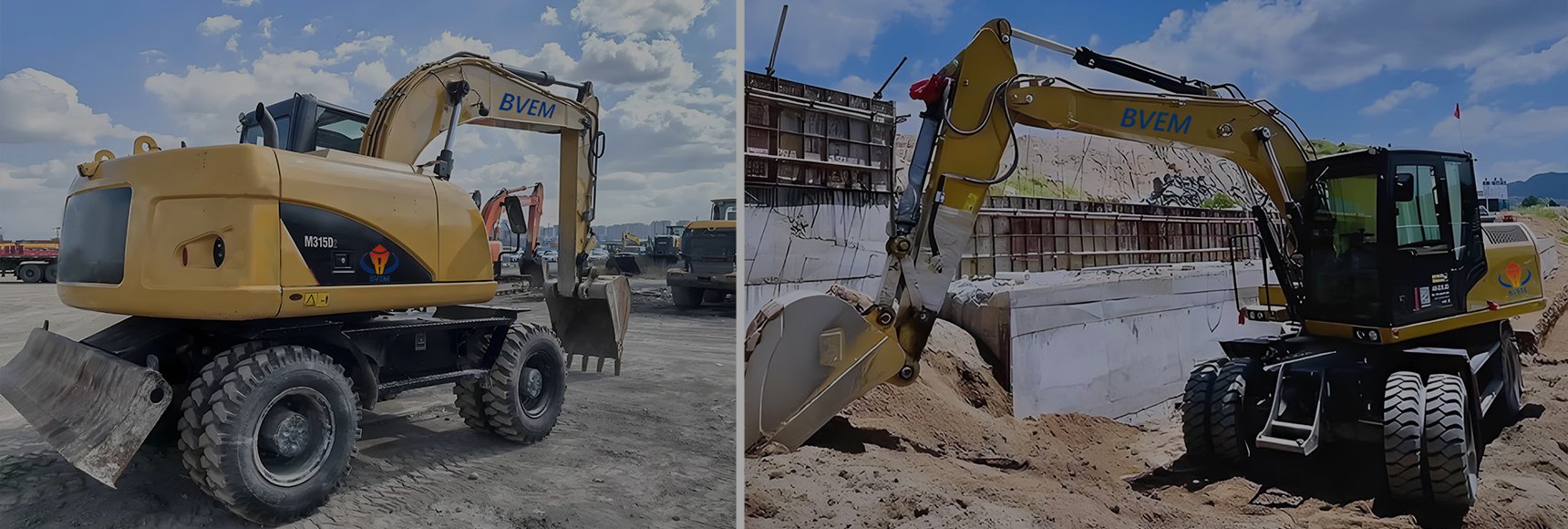 BVEM Wheeled Excavator | High Performance & Smart Technology