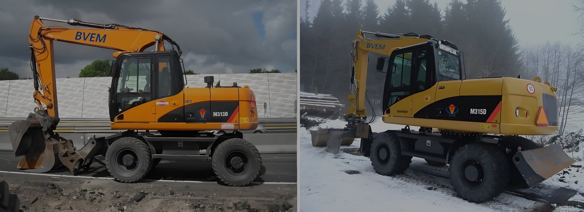 BVEM Wheeled Excavator Supplier in China