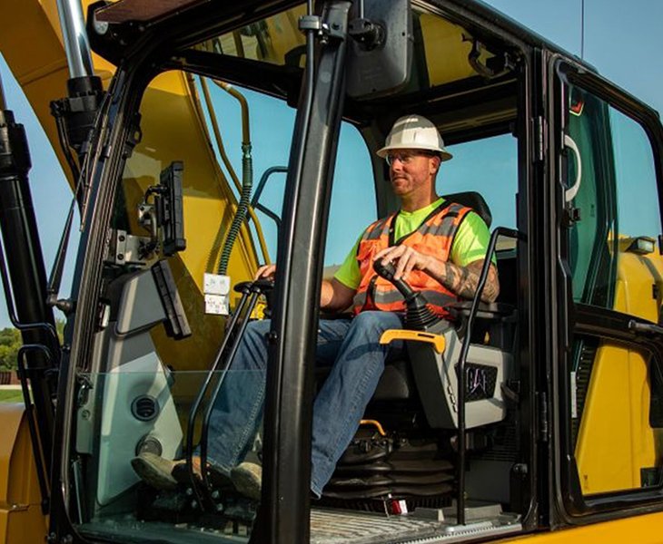 BVEM medium excavator: Flexible Startup & Easy Control System