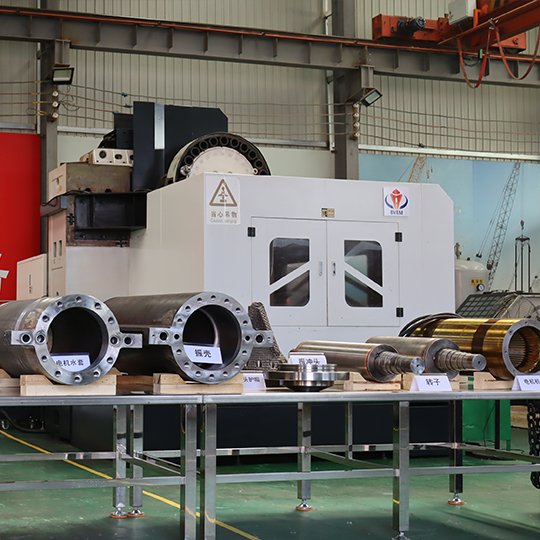 Core components are imported from Germany and Sweden