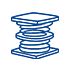Dual-stage Damping Rubber Structure