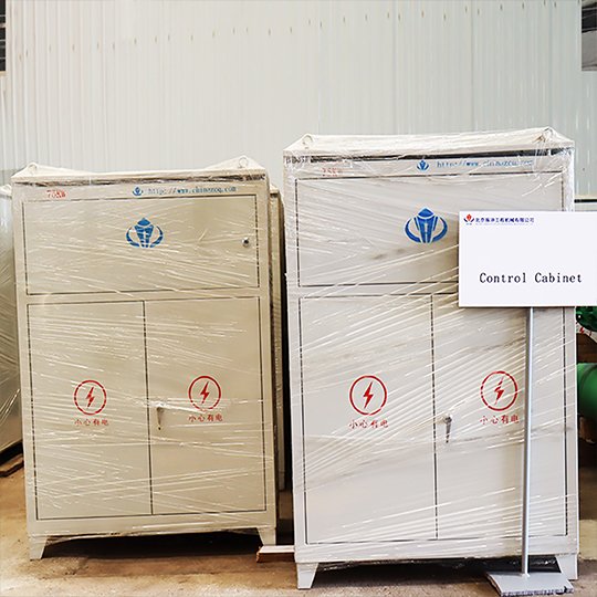 Standard electrical control cabinets will be delivered within 7–15 days after order confirmation