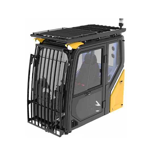 The traveling and liftable outriggers ease loading, unloading and transportation, with retractable design, detachable bases and on-site joystick control for sa